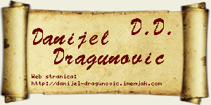 Danijel Dragunović vizit kartica